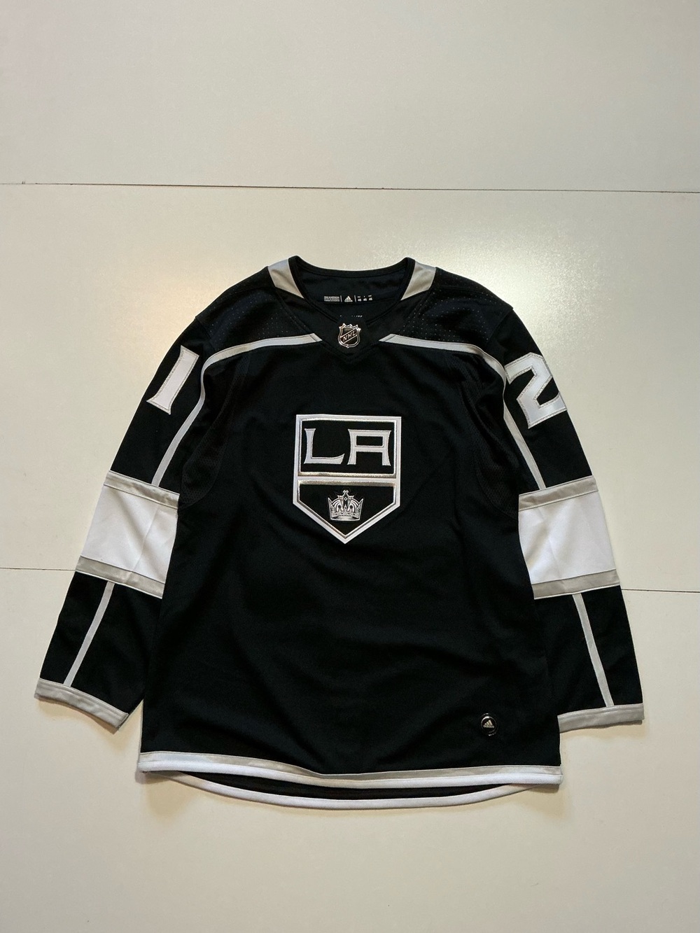 Adidas Climalite Los Angeles Kings Nick Shore #21 NHL Hockey Sewn Jersey